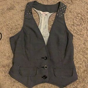 Candie’s Grey Vest size 1